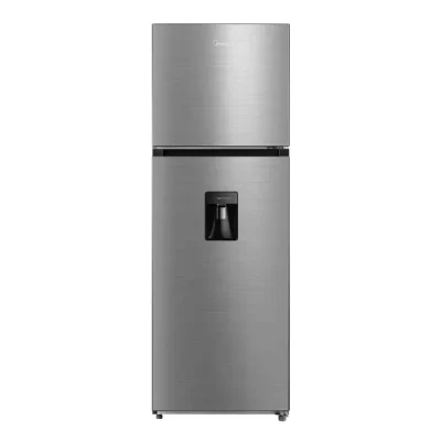 HELADERA MIDEA TOP MOUNT 340L NO FROST C/D INOX
